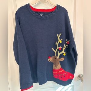 Joules Holiday Reindeer Sweater 3x